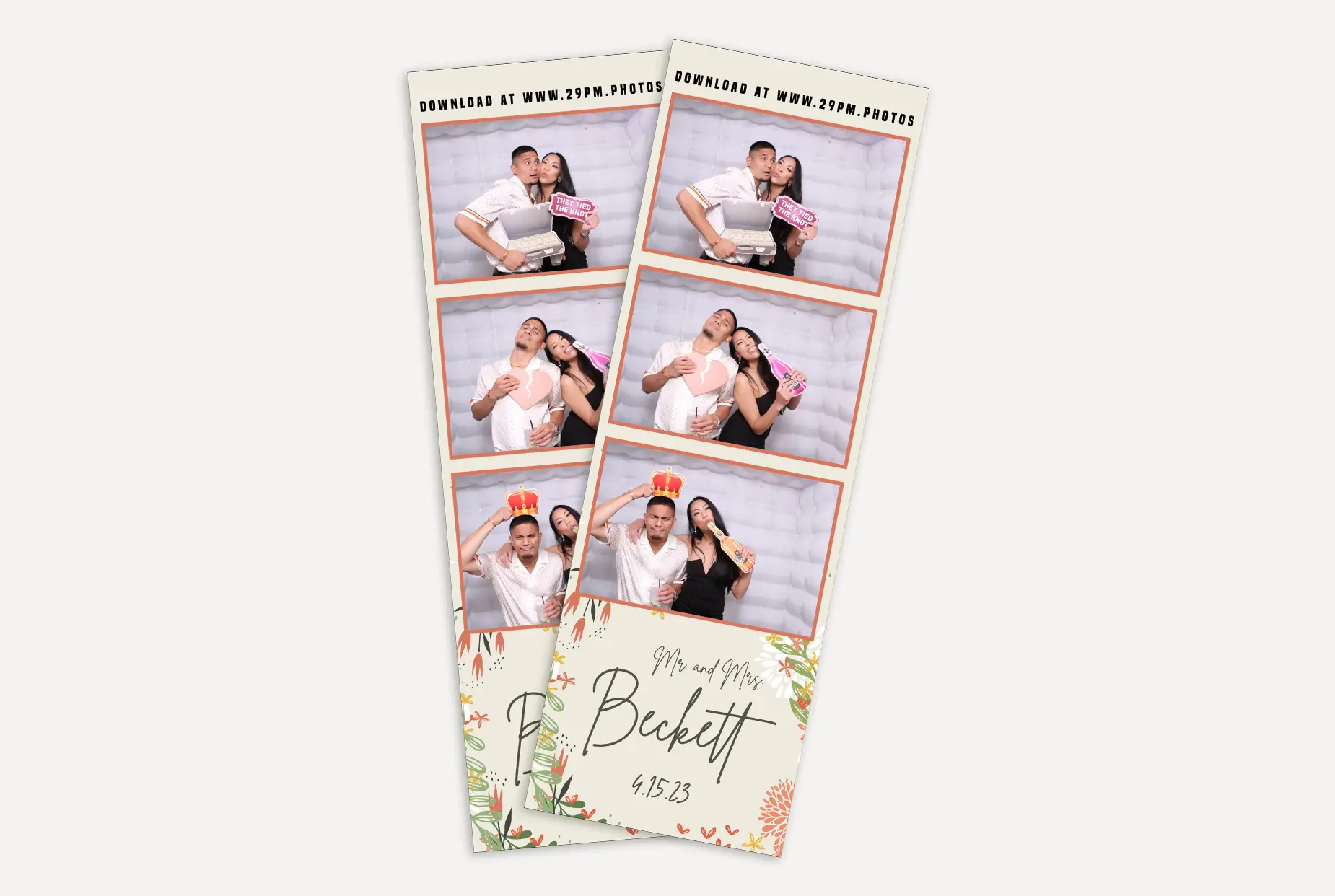 Inflatable Booth 5 Mr & Mrs Beckett - 01